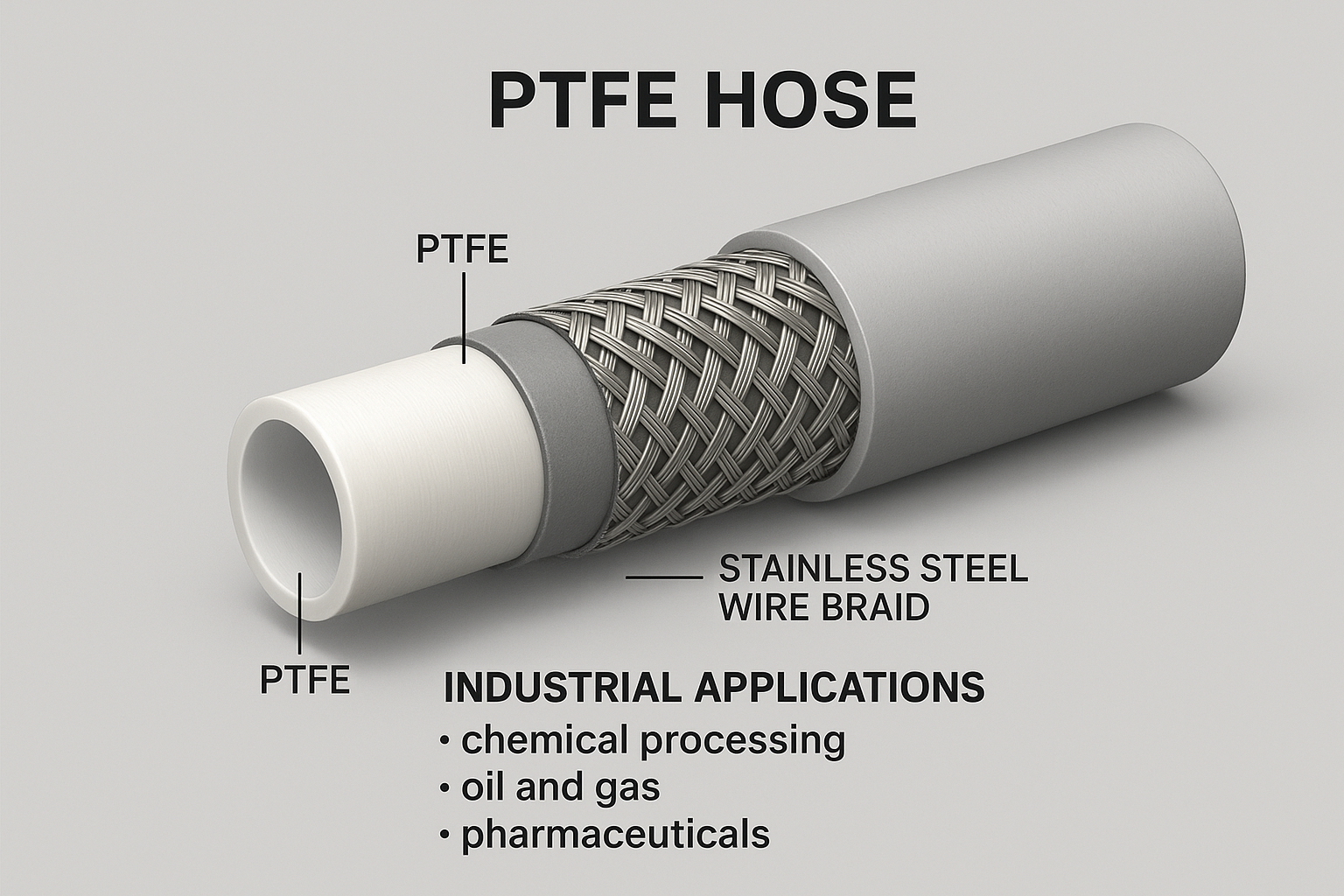 PTFE TEFLON HOSE R14